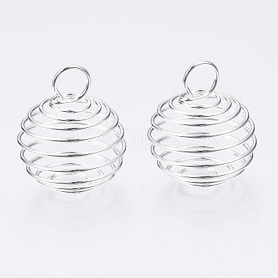 Iron Wire Pendants X1-IFIN-R231-25mm-S-1