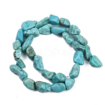 Natural Howlite Beads Strands G-N0312-01D-1