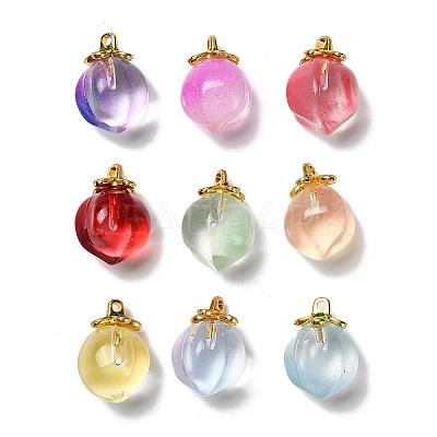 Glass Pendants X-GLAA-P072-05G-1