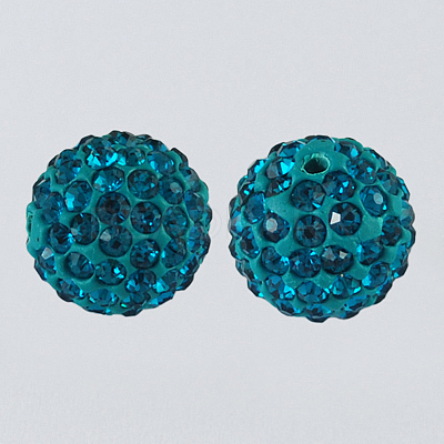 Pave Disco Ball Beads RB-A170-8mm-14-1