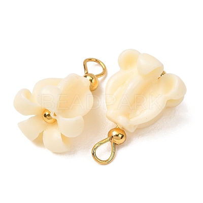 Dyed Synthetic Coral Pendants GG-CBAC295-01G-01-1