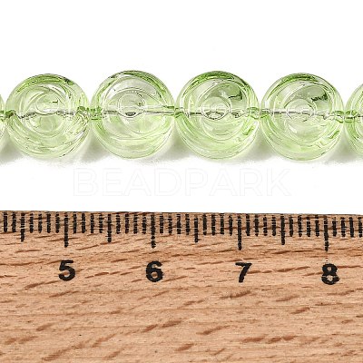 Baking Paint Transparent Glass Beads Strands GL-CBA2ED2-04G-1