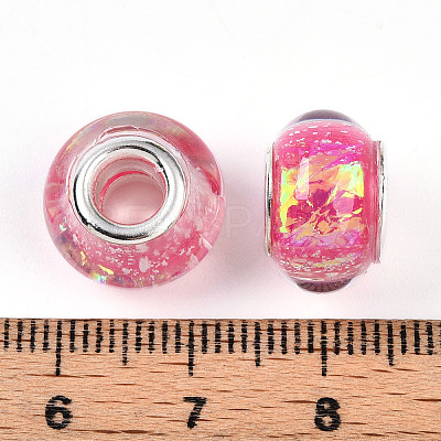 Drawbench Resin European Large Hole Beads DACR-S011-03-1