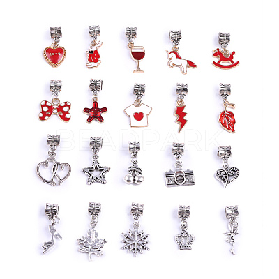 DIY Alloy European Bracelets Making Kits DIY-I108-01E-1