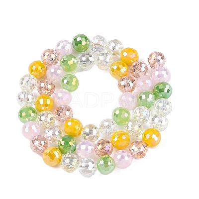 Electroplate Glass Bead Strands X-GLAA-Z006-01A-1