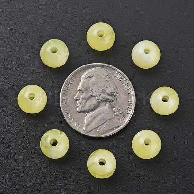Acrylic Beads MACR-S375-001B-08-1