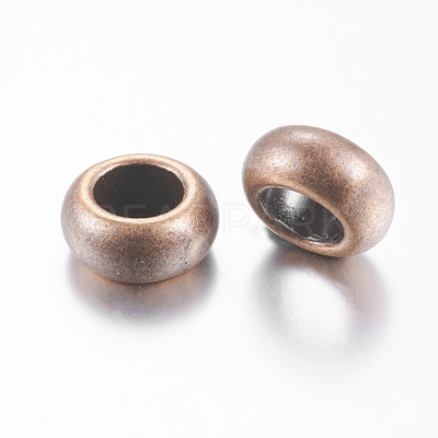 Tibetan Style Alloy Beads TIBEB-48831-R-FF-1