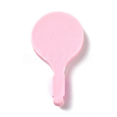Opaque Resin Accessories Ornaments Resin Racket Cabochons RESI-B013-01-1
