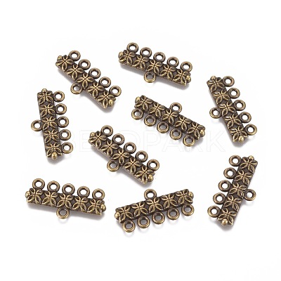 Tibetan Style Alloy Chandelier Components Links MLF0753Y-1