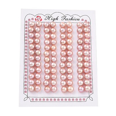 Grade 6A Natural Cultured Freshwater Pearl Beads PEAR-N018-6A-7075C-1