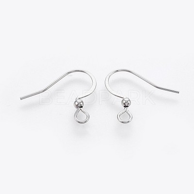 Tarnish Resistant 316 Surgical Stainless Steel French Earring Hooks LS-STAS-P221-03P-1