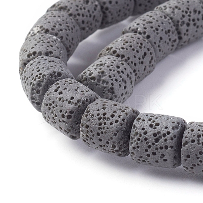 Natural Lava Rock Beads Strands G-F671-04B-12-1