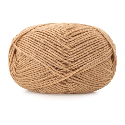 Mercerized Silk Wool Knitting Crochet Yarn PW-WGE3D48-06-1