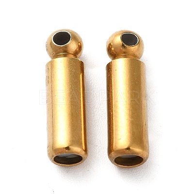 Ion Plating(IP) 202 Stainless Steel Stick Pin End Cap STAS-E192-12G-1
