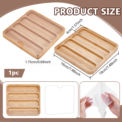 Wooden Watch Display Storage Cases ODIS-WH0099-145A-1