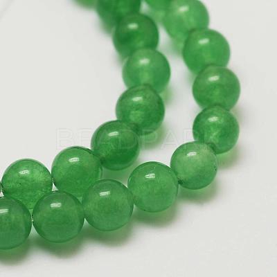 Natural Green Aventurine Bead Strands G-P281-01-6mm-1
