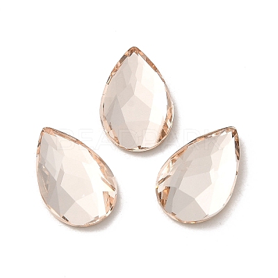 Glass Rhinestone Cabochons RGLA-P037-15A-D261-1