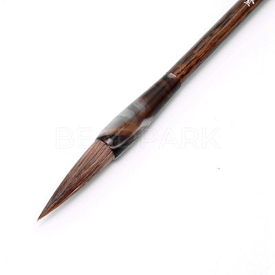 Bristle Chinese Calligraphy Brush Pen TOOL-WH0132-20A-B-1