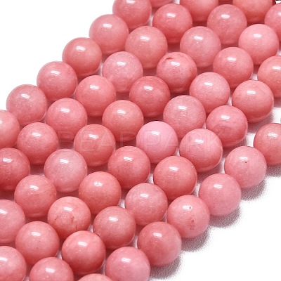 Natural Malaysia Jade Beads Strands G-L645-A01-8mm-20-1