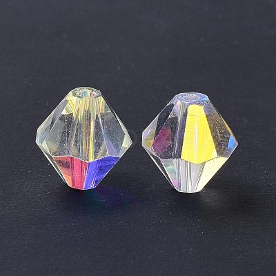 Imitation Austrian Crystal Beads SWAR-F022-10x10mm-540-1