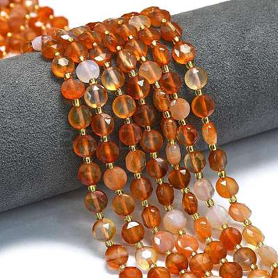 Natural Red Agate Beads Strands G-C116-A12-02-1