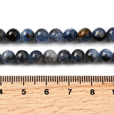Natural Kyanite/Cyanite/Disthene Beads Strands LS-G-G272-A01-6mm-1