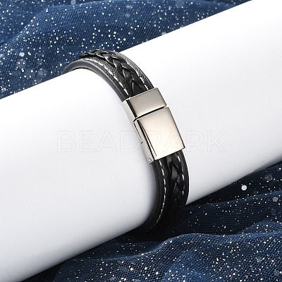 Imitation Leather Cord Bracelets X-BJEW-N0011-029B-1