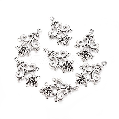 Tibetan Style Alloy Chandelier Component EA8536Y-1