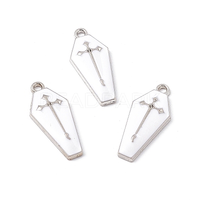 Alloy Enamel Pendants X-ENAM-H039-10P-1