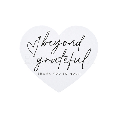 20Pcs Coated Paper Thank You Greeting Card DIY-YW0012-24A-1