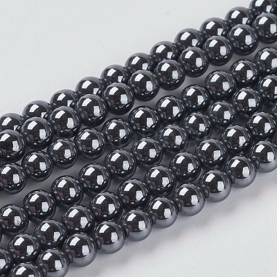 Non-magnetic Synthetic Hematite Beads Strands X-G-H1073-1-1