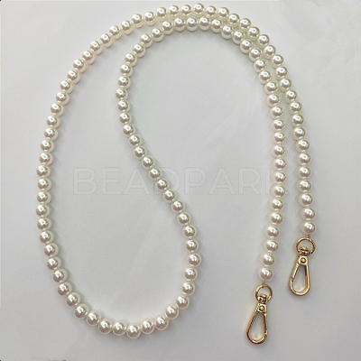 Plastic Imitation Pearl Bag Chain Shoulder PURS-PW0001-294H-1