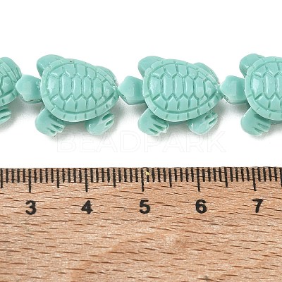 Synthetic Coral Beads Strands CORA-L020-D-M-1