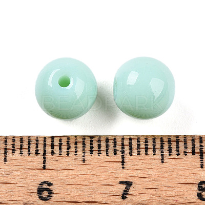 Opaque Solid Color Glass Beads X1-GLAA-N007-8mm-A12-1