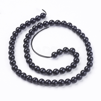 Natural Tourmaline Bead Strands G-H1603-10mm-1