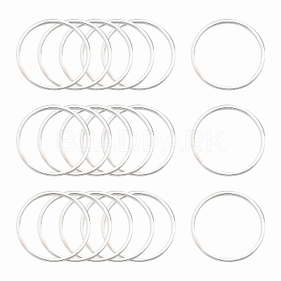 Brass Linking Rings KK-S327-06S-20mm-1