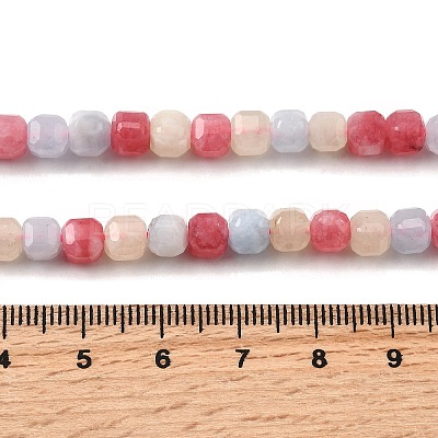 Natural Morganite Beads Strands G-F797-A08-01-1