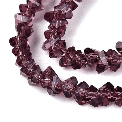 Transparent Glass Beads Strands GLAA-N018-3mm-27-1