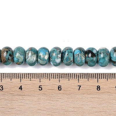 Dyed Synthetic Imperial Jasper Beads Strands G-P529-E01-A05-1