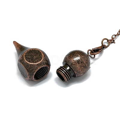 Brass Dowsing Pendulum Big Pendants G-Q165-04-1