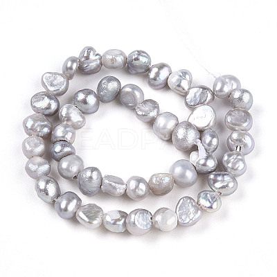 Natural Cultured Freshwater Pearl Beads Strands PEAR-N014-03I-1