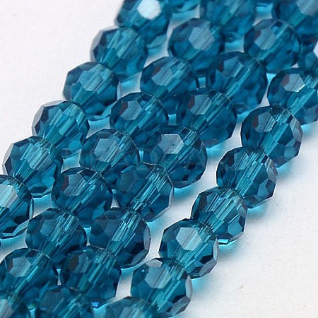 Glass Beads Strands EGLA-J042-6mm-14-1