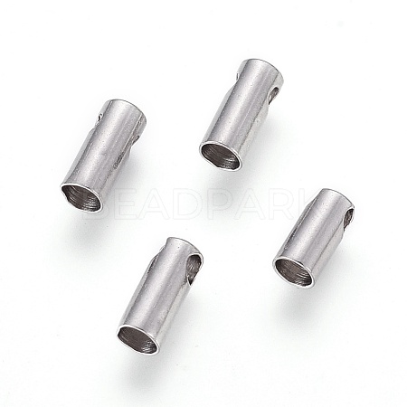 Tarnish Resistant 304 Stainless Steel Cord Ends STAS-K190-01D-P-1