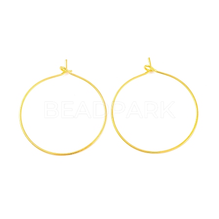 Brass Wine Glass Charm Rings Hoop Earrings X-EC067-3G-1