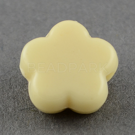 Opaque Acrylic Beads SACR-R796-02-1