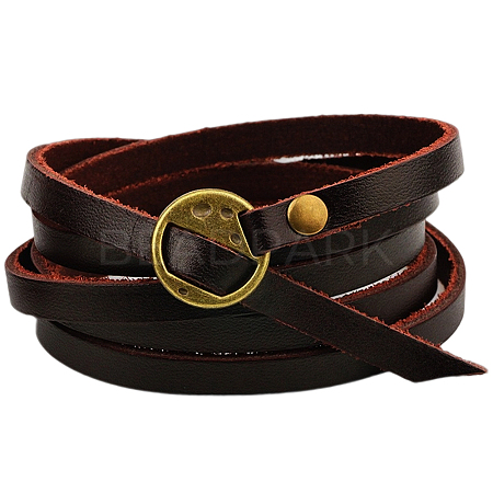 1Pc Leather Cord Bracelets/Chain Belts BJEW-CL0001-19-1