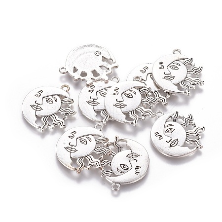 Tibetan Style Alloy Pendants LS-TIBEP-22752-AS-RS-1