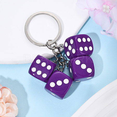 Plastic Keychain KEYC-YW00159-04-1