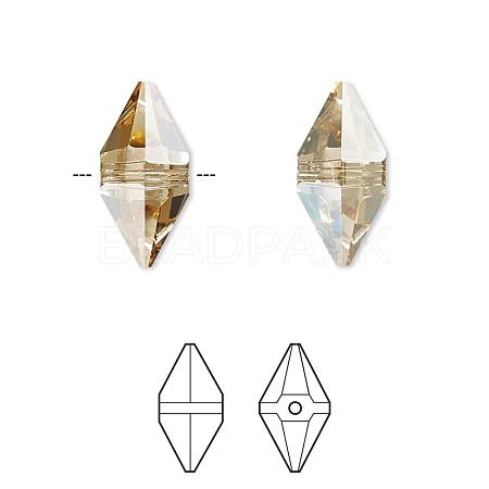 Austrian Crystal Rhinestone Beads 5747-12-001GSHA(U)-1