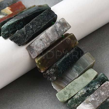 Natural Indian Agate Beads Strands G-S386-D05-1